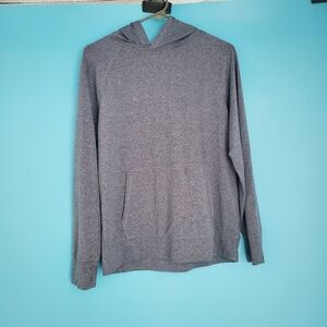 Runway Size Large (12/14) Heather Blue Hoodie